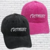 Evermore Baseball Cap Embroidery Retro Style Dad Hat Cotton Unisex Concert Hats Adjustable 1
