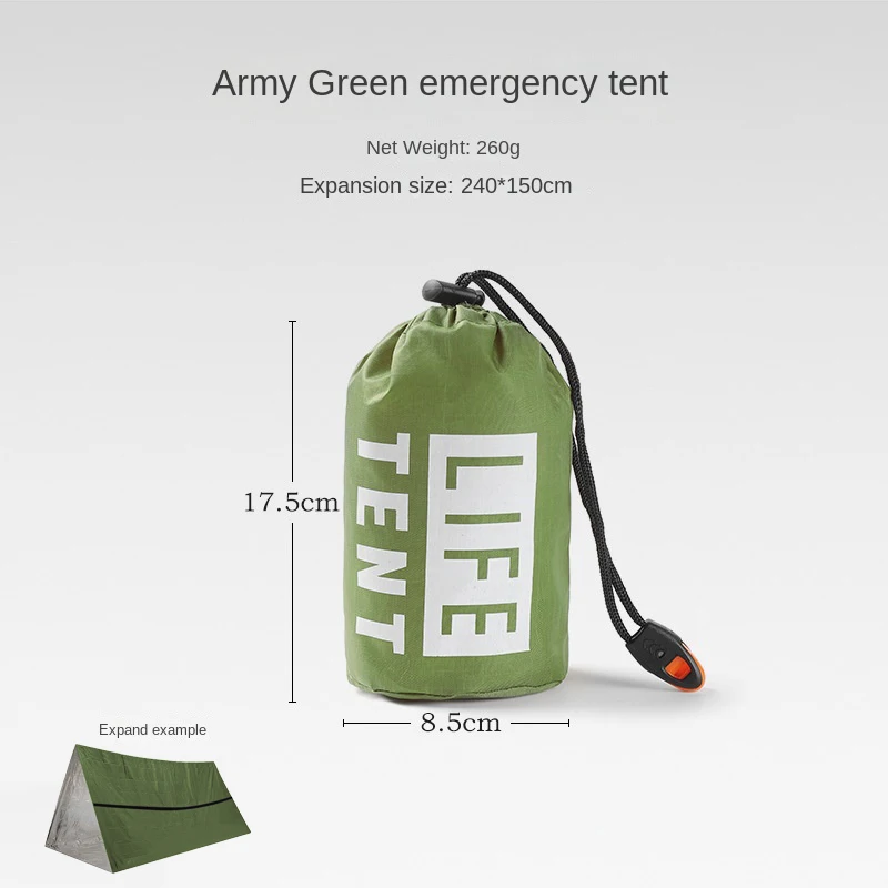  slider image of 2 Person Emergency Shelter