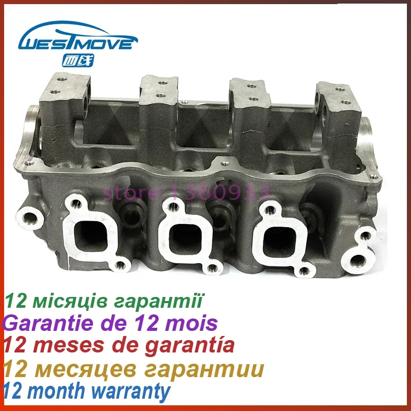 cylinder head for Chevrolet Spark 03-09 Daewoo Matiz Tico 98- 796CC 0.8L SOHC 6V ENGINE : F8CV 11110-80D00 96642708 96316210