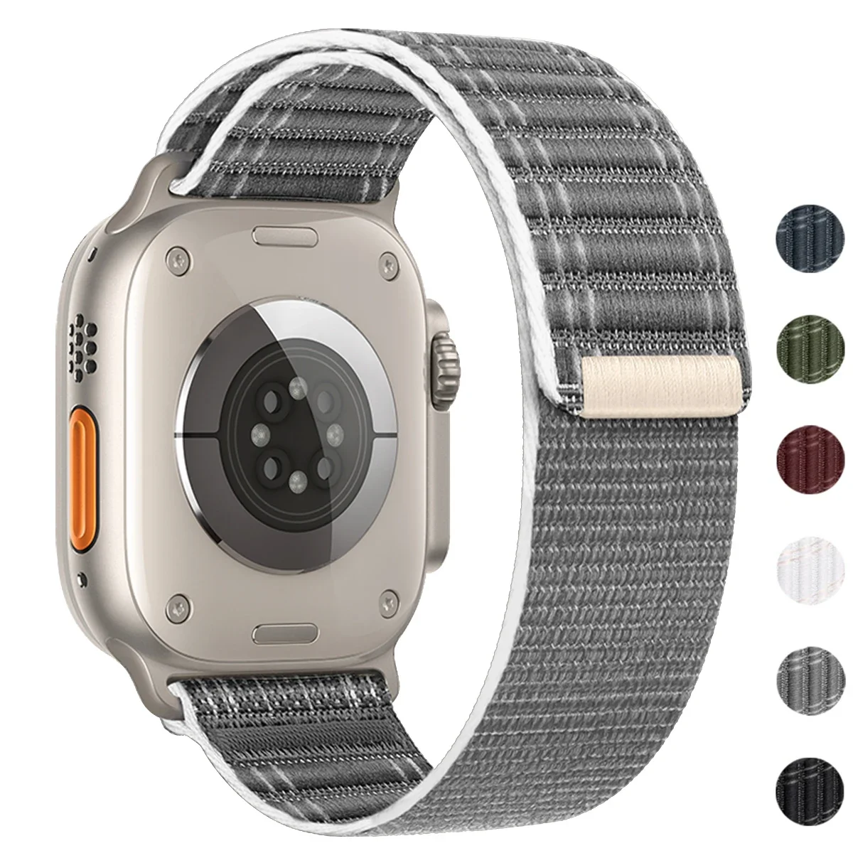 Wave Pattern Nylon Strap Bracelet