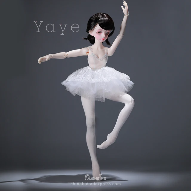Yaye BJD Doll 1/4 Elegant Ballerina Fullset Delivery Ballet Feet Body Faceup High Quality Toys Resin Gifts Dolls 1