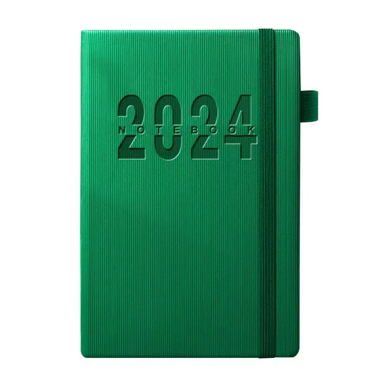 달력 월별 계획 일기장, 중국 학교 문구류, 시간표, 일일 365 2024 플래너, 노..