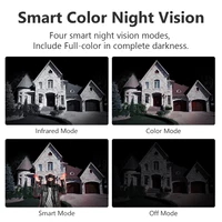 IMOU 2 pièces balle 2E 5MP caméra balle extérieure intelligente couleur Vision nocturne 30m CCTV Surveillance vidéo fente pour carte SD détection humaine 2
