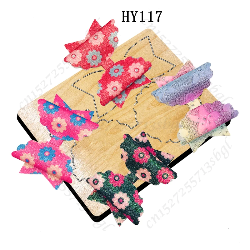 Wood Bow Scrapbooking Cut Die Bow Cutting Dies 4 Machine Bow Wooden