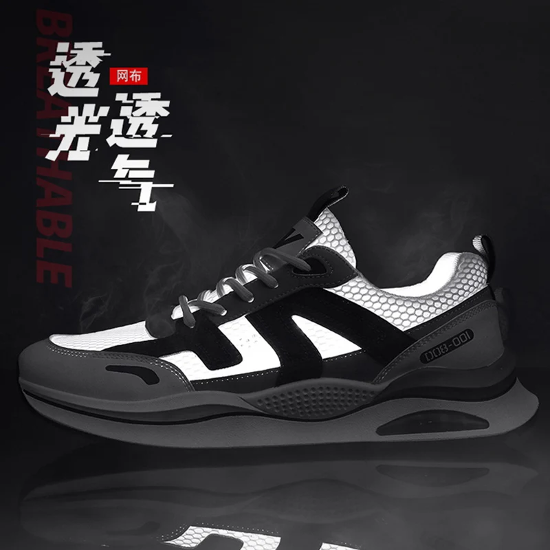 Summer Casual Sneakers for Men 2023 Breathable Air Mesh Sports Running Shoes Male Free Shipping Original Man Lightweight Trainer
