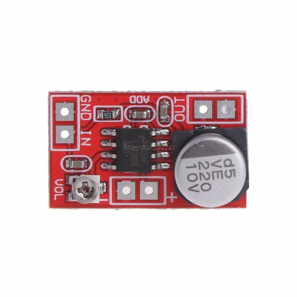 Convenient DC 5V-12V Adjustable MIC Condenser Micro Electret Amplifier Board Mini Microphone