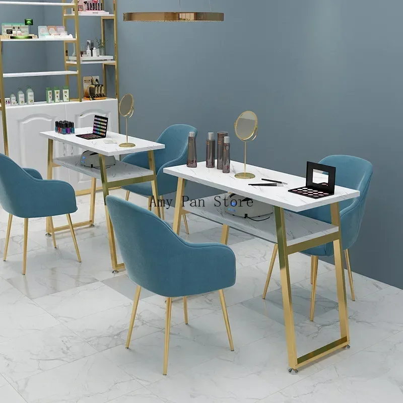 Slim Exquisite Nail Table Nail Salon Professionals Manicure Table Cabinet Designer Mesa De Manicure Salon Items MQ50NT