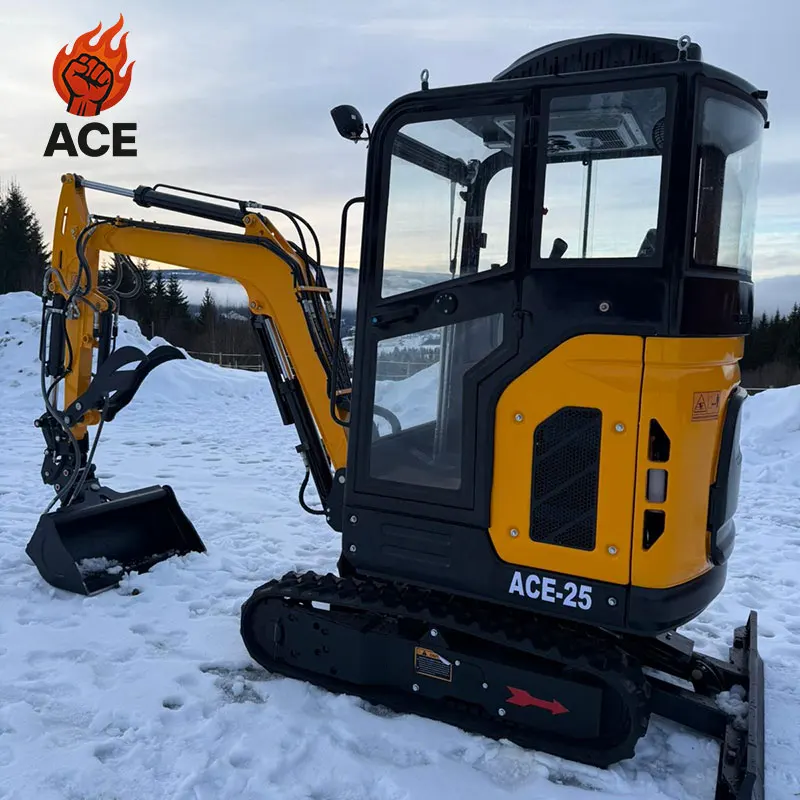 2.5 ton EPA kubota engine excavator mini Digger bagger excavator ...