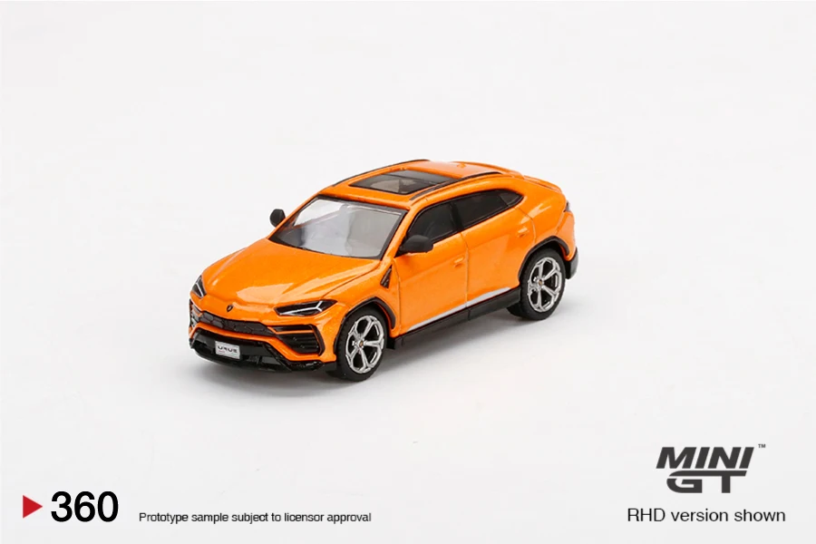 

MINI GT 1:64 Lambo Urus Arancio Borealis orange LHD Diecast Model Car