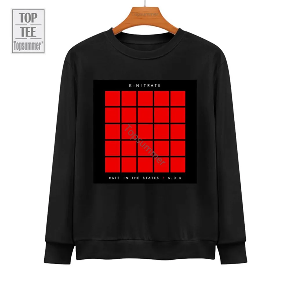 

Hate In The States / S.D.K Album Sweatshirt K-Nitrate Tour Hoodies Female Pop Harajuku Cotton Hoodie