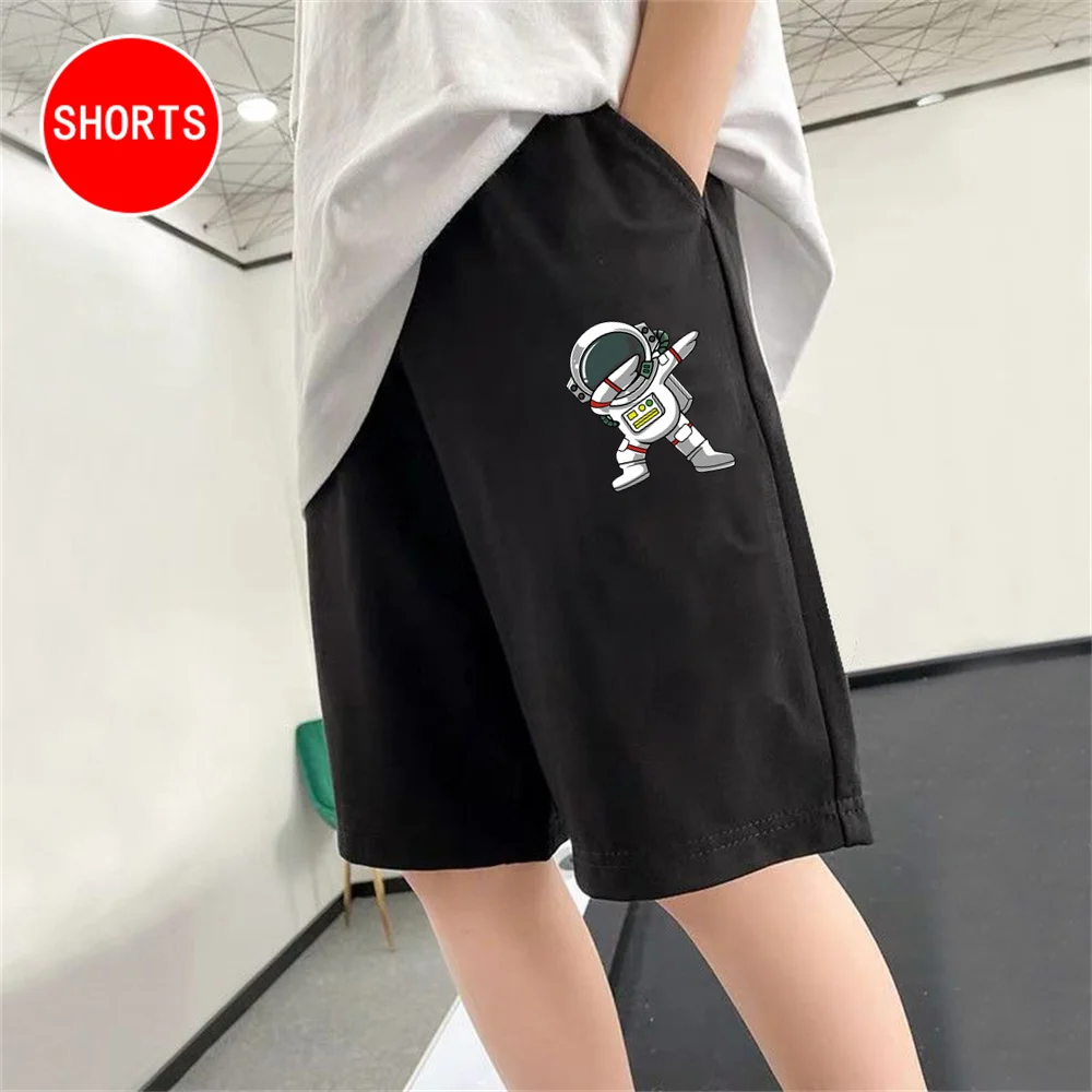 Astronaut Cartoon Sports Shorts 4