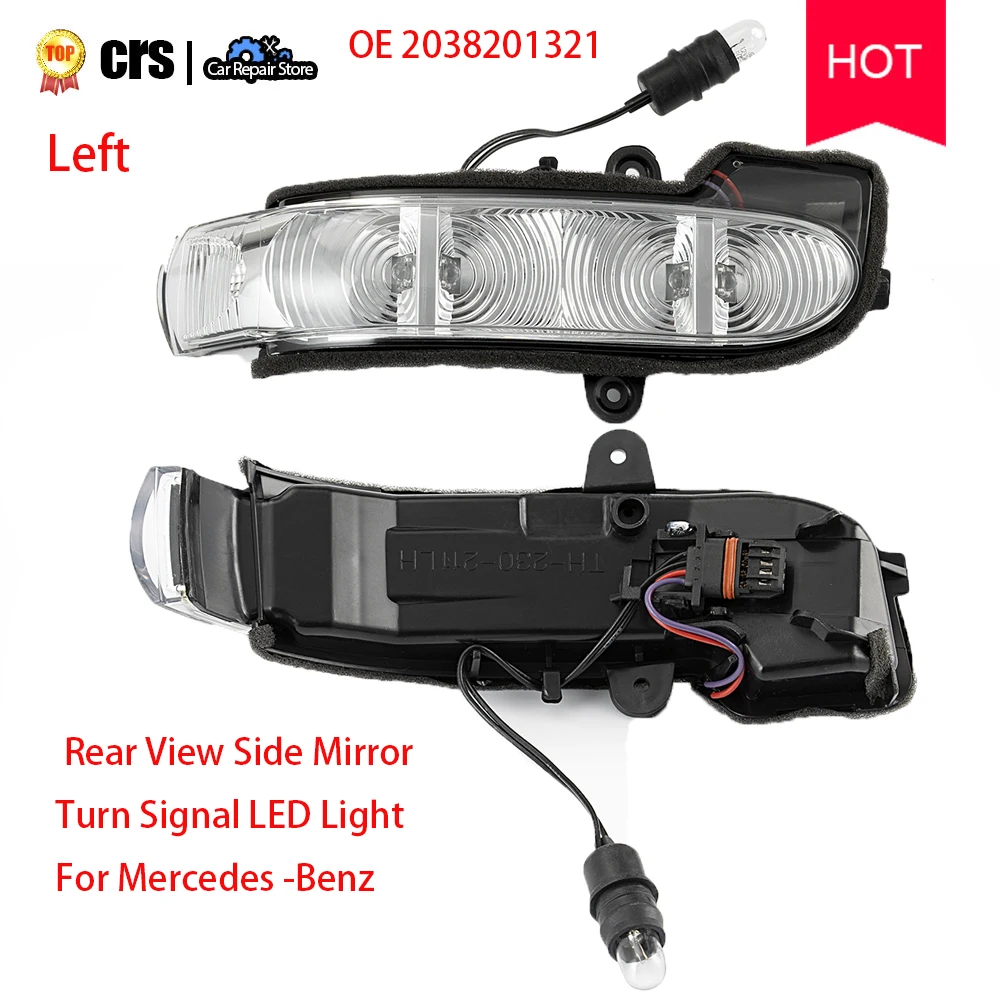 New OE 2038201321 Left Door For Mercedes Benz E320 E500 Rear W211 E W463 Car View Side Mirror