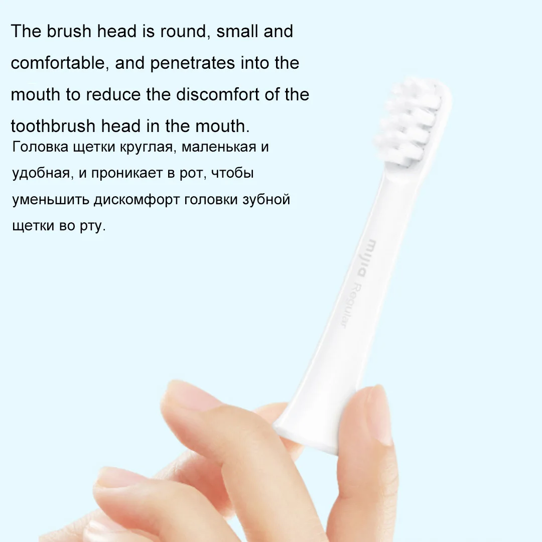 Original Xiaomi T100 Toothbrush Replacement Teeth Brush Heads Mijia T100 Electric Oral Deep Cleaning Toothbrush Heads 4