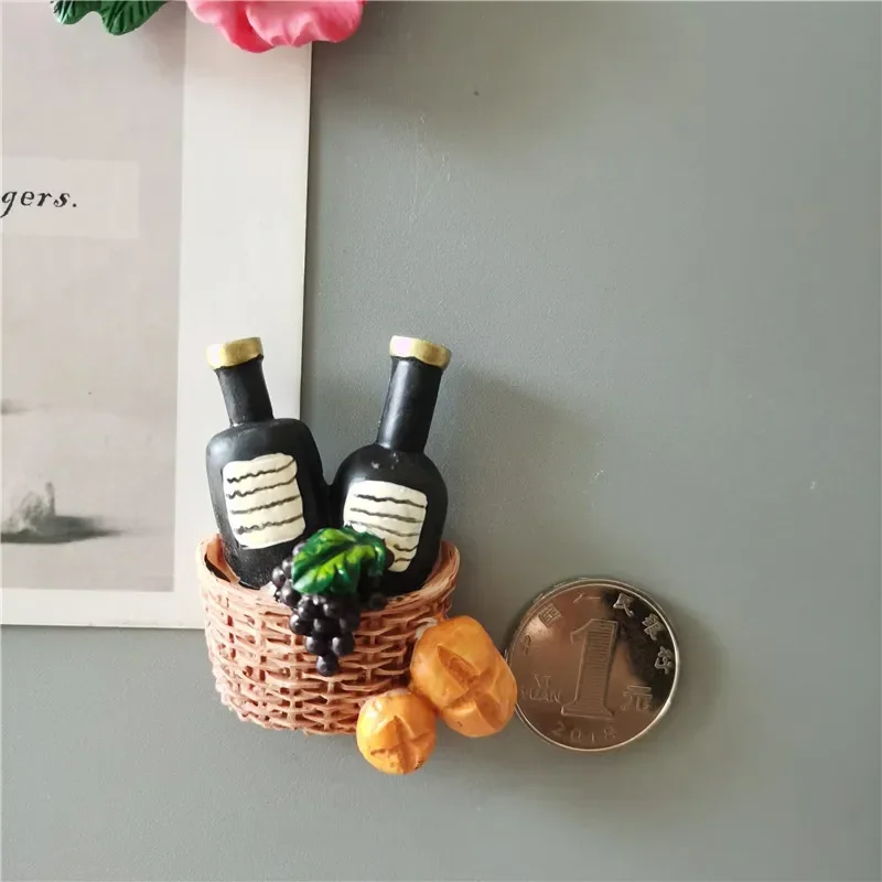 Buy 5 Get 1 Imitation Food Fridge Magnets Stickers Kitchen Decoration For Refrigerator