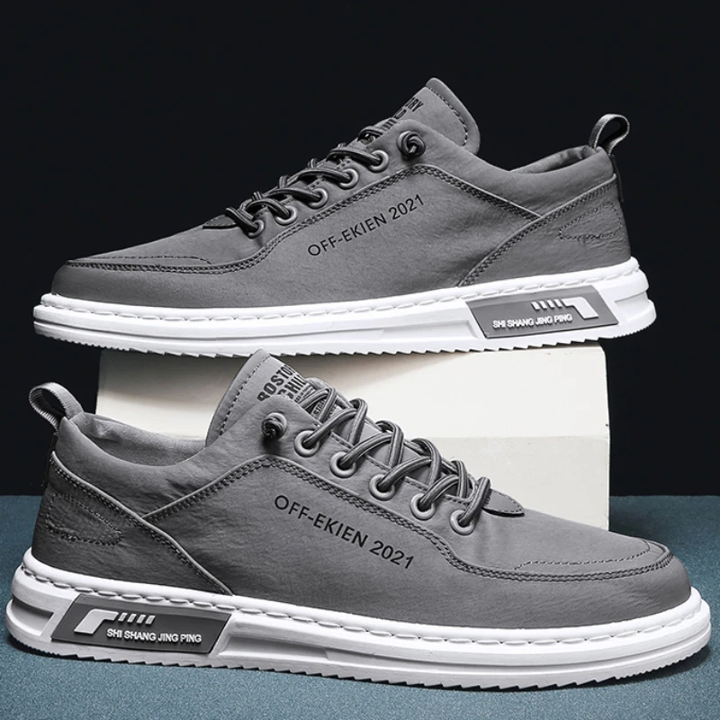 Men's Vulcanized Shoes Flat Non-slip Wear-resistant Breathable Sneakers 2024 Fashion Canvas Casual Shoes Brand Shoes for Men 운동화