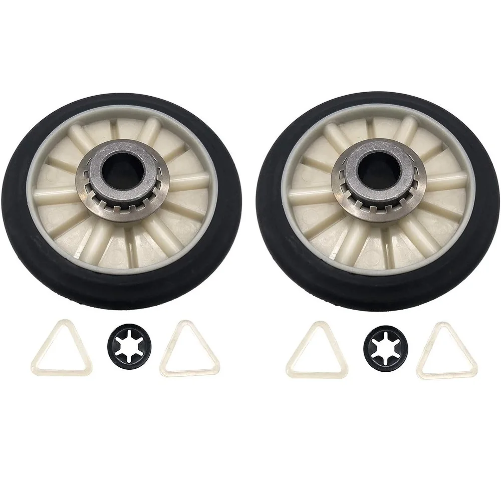 Kit de Rolo de Suporte Tambor Traseiro Compatível com Kenmore e Secadores Whirlpool 349241 Secador t 337089 3389902 3397588