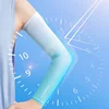 ROCKBROS Arm Sleeves Gradient Color Running Fishing Sunscreen Sleeve Summer Cool Quick Dry Breathable Ice Silk Cycling Equipment 4