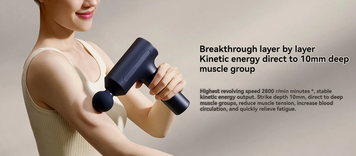 Xiaomi Mijia Fascia Gun 3 Muscle Massage Gun description image 4