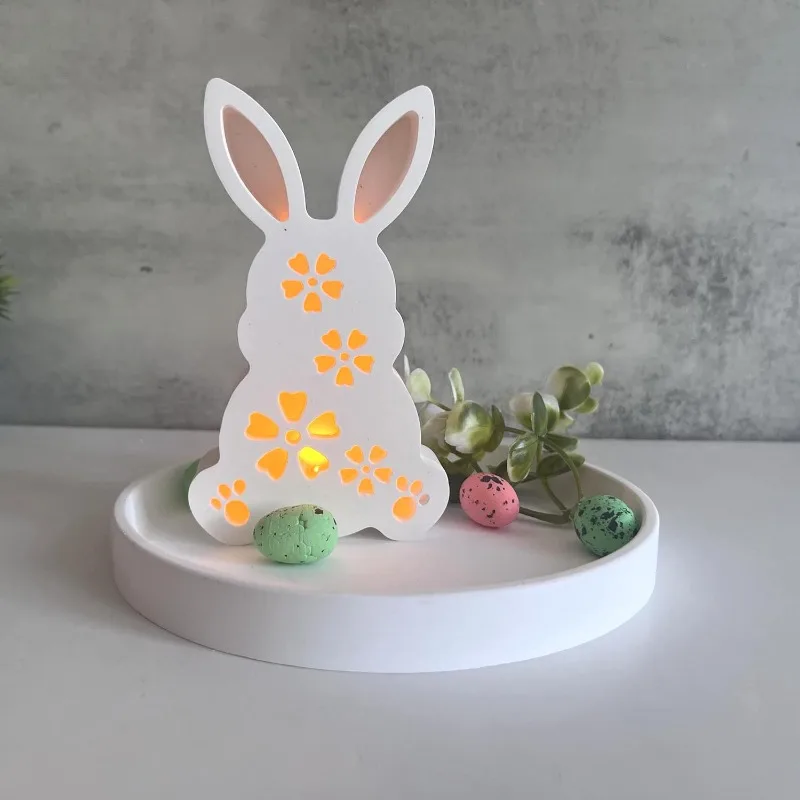 Stampo In Silicone A Forma Di Coniglietto – Set Fai Da Te Per Candele, Saponi E Resine, Tema Pasqua