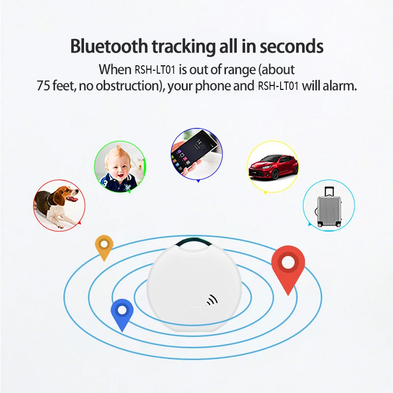 For Apple IOS/Android System AirTag New Tuya Smart Tracker For Smart Bluetooth Air Tag Children/Elder/Pet/bike/bag Lost Tracker