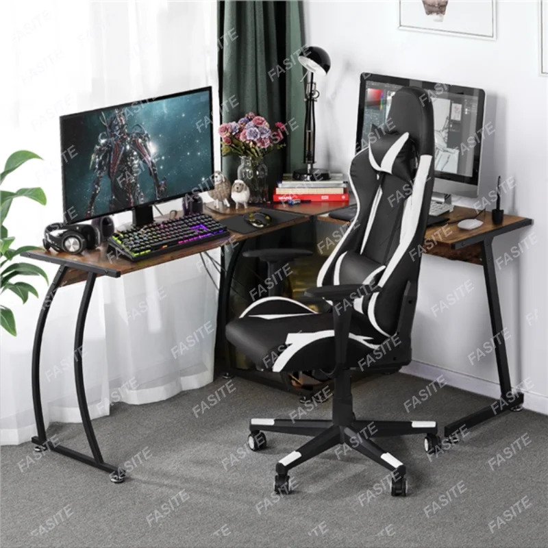 Description Picture 3 of itemSmileMart Executive Adjustable High Back Faux Leather Swivel Gaming Chair