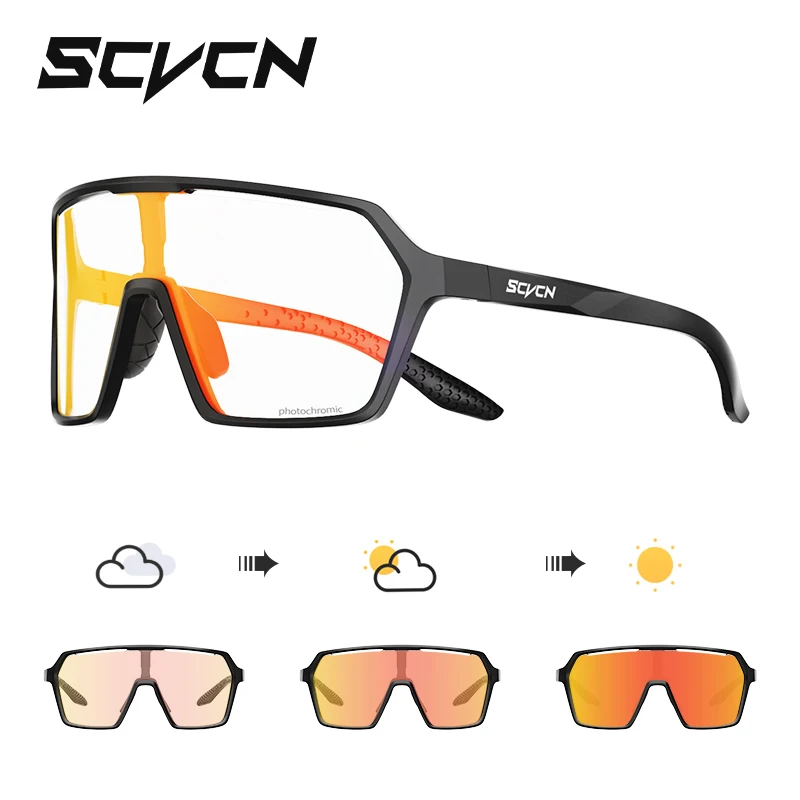 Unisex Photochromic UV400 Cycling & Sports Sunglasses