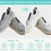 1pc Premium Chenille Microfiber Shoe Laundry Bag For Washing Machine - Anti-Deformation Shoe Care Bag Polyester Plush Lazy Shoes 6