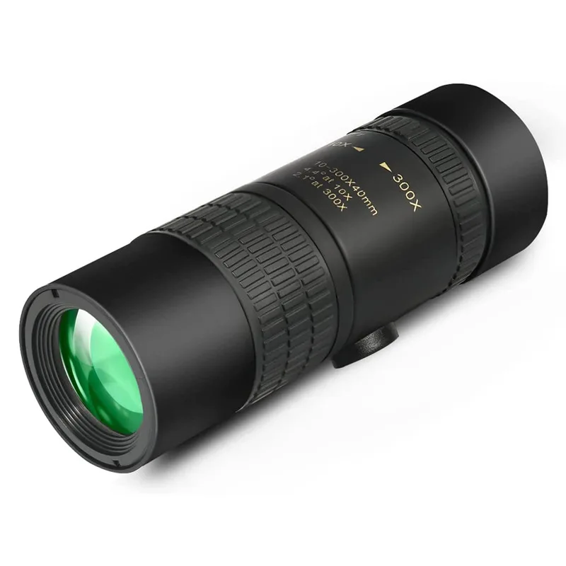 HDZoom10300x40PortableHighPowerMonocularLongRangeTelescopeTo