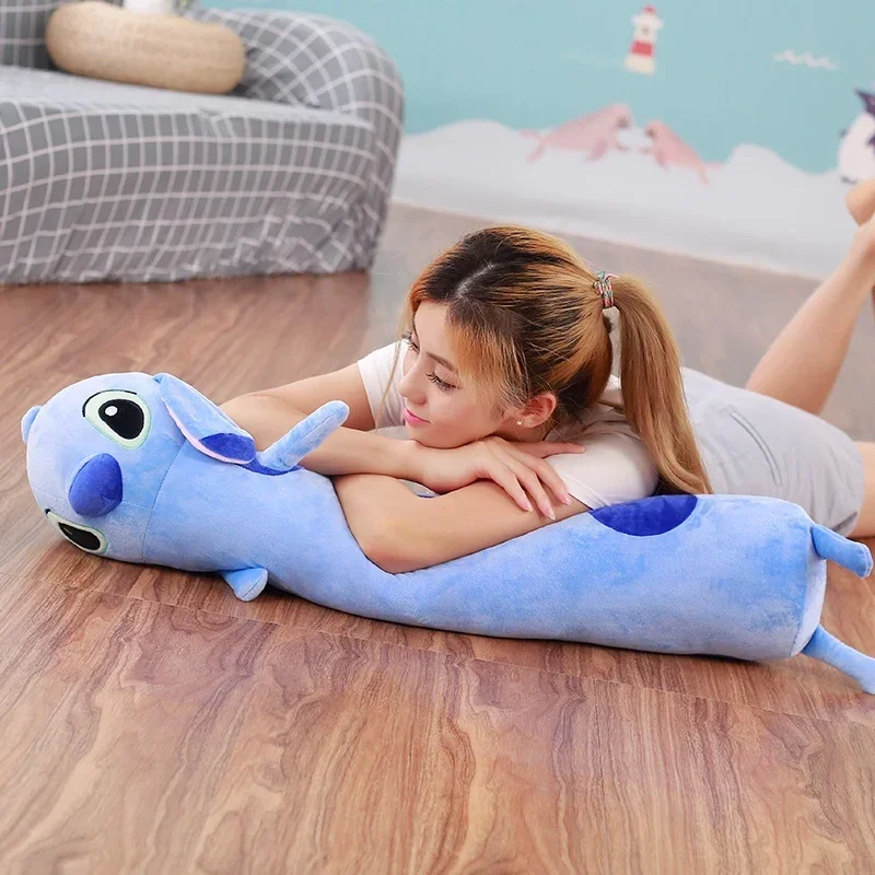 90/140cm Long Stitch Back Cushion Sofa Bed Comfortable Cushion Stuffed Anime Throw Pillow Leg Cushion Washable Gifts Girl Kids 3