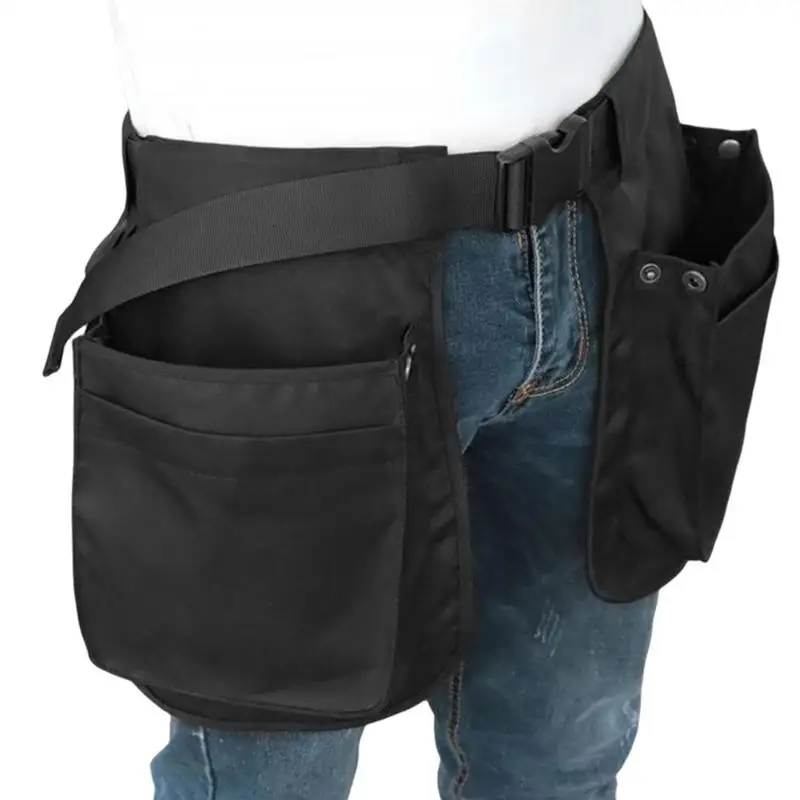 

Waist Bag Belt Pouch Waist Pocket Heavy Duty Oxford Tool Apron With 7 Pockets Electrician Gardening Tool Fanny Pack Tool Storage