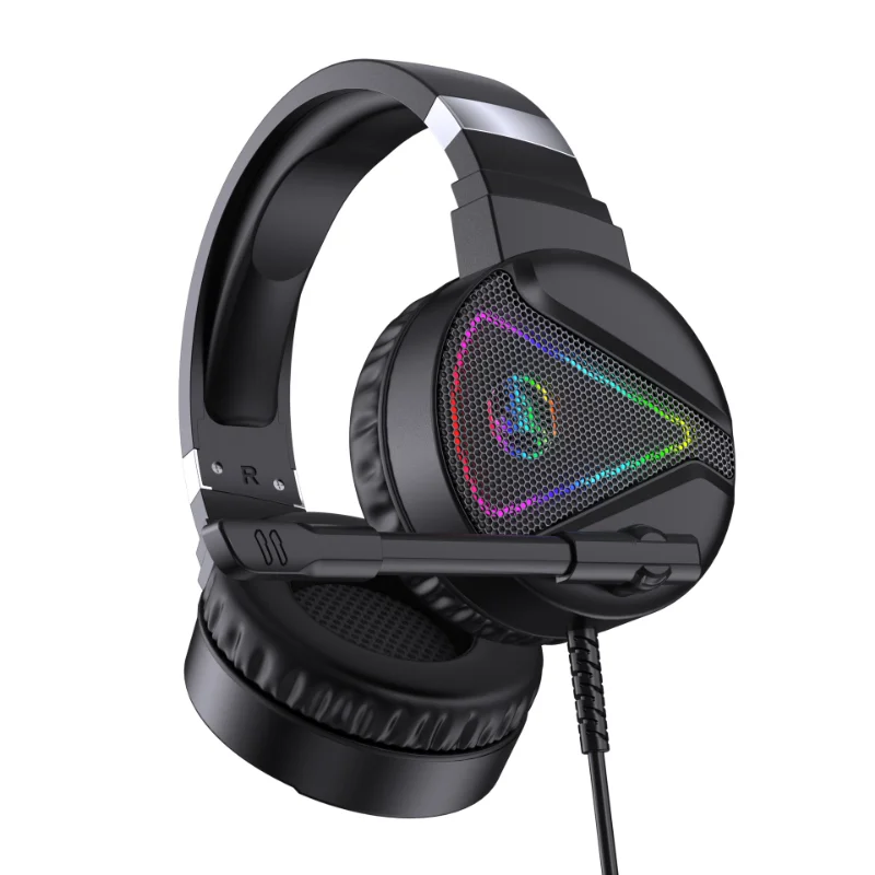 

Игровая гарнитура Logitech, гарнитура для компьютера с RGB-излучением, проводная электронная Спортивная гарнитура