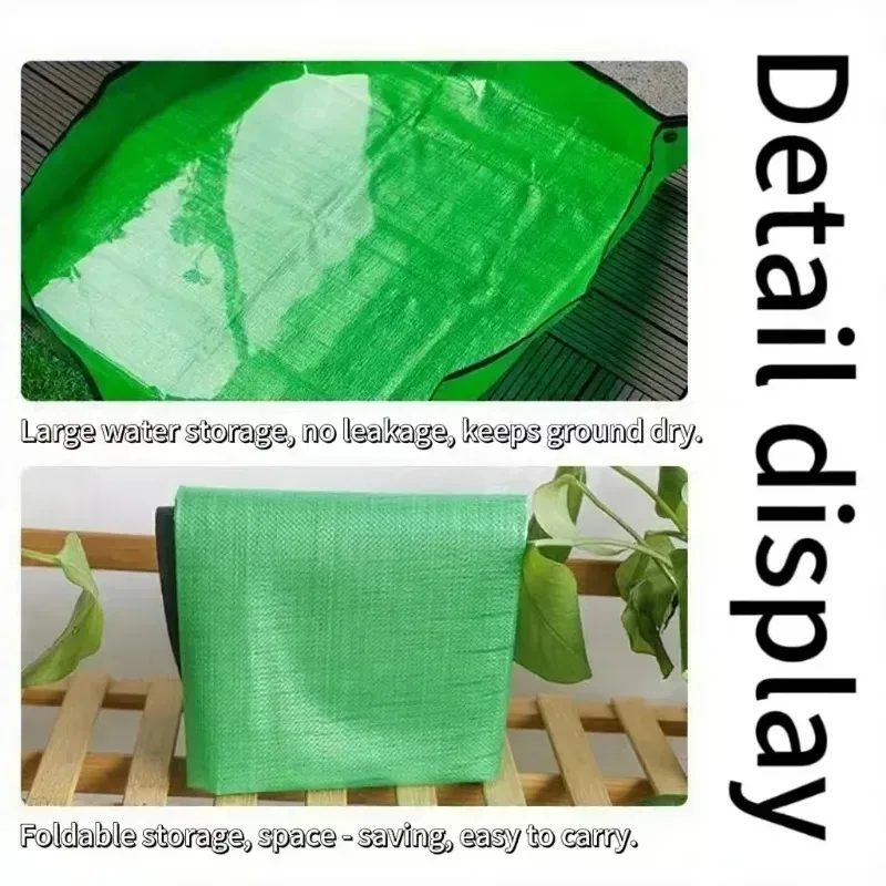 Waterproof Foldable Planting and Transplanting Mat Garden Tray
