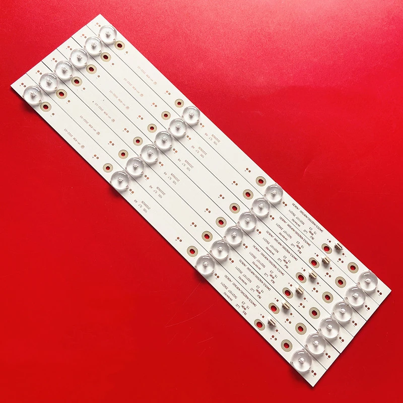

60 Pieces tv led backlight barra para 35021107 35021109 4 leds (1 led 6v) DL4053 40L2500 40L1500 35021107 3502110