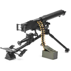 Modèle de pistolet à Machine MG08, échelle 1:6, jouet à assembler pour figurine d'action, accessoires en plastique, Kit 