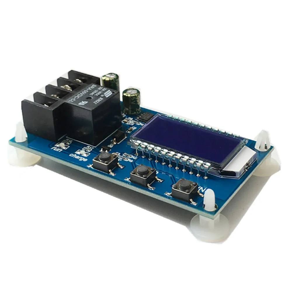 Modulo caricabatteria al litio al piombo 6-60V 10A 30A controllo Display LCD scheda di protezione da sovraccarico ricarica automatica 12/24V