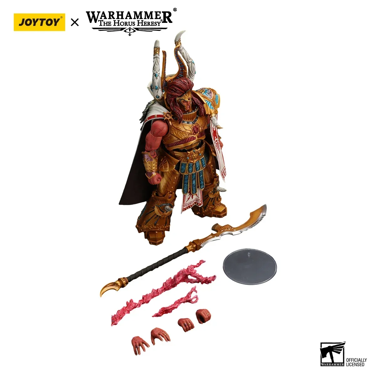 TOYVERSE JOYTOY 1/18 Figura d'azione Warhammer The Horus Heresy, Alpha Legion Alpharius Primarch of The XXth Legion, Articolazioni mobili Modello di Personaggio, 15 anni e più