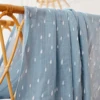 Kangobaby #My Soft Life# 2024 New Bamboo Cotton Baby Muslin Swaddle Blanket Newborn Bath Towel Infant Wrap 4