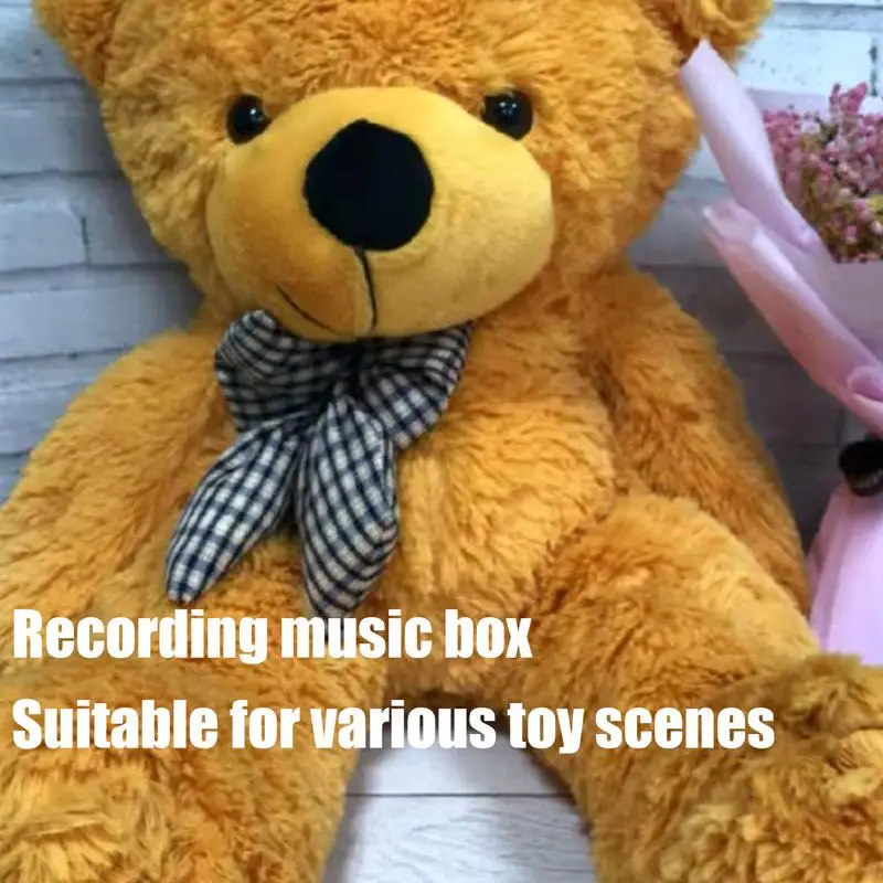 Recordable Sound Module Voice Box Mini Recording Device Stuffed Animal Sound Recorder Insert Square Toy VoiceBox For Plush Toy 4