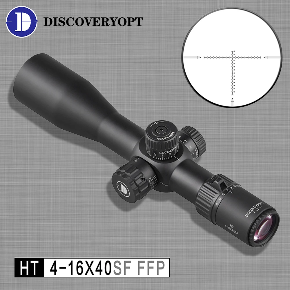 DISCOVERYOPT Optical Sight HT 4 16X40SF FFP Short Telescopic Sight For