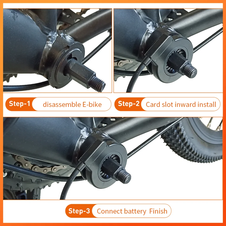 Sensore Di Pedalata PAS Per Bicicletta Elettrica KT-V12L - 12 Magneti, Doppio Hall, Impermeabile, Per E-Bike