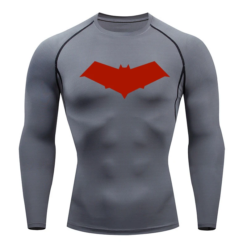 Compression T Shirt Sport T Shirt Short Sleeve T Shirt Running T Shirts Running T Shirt Fitness Clothes Compression Shirt Men Short Running T Shirt Gym Sports Top Quick Dry Breathable Black Fitness Sportswear Bodybuilding Clothing