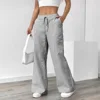New striped loose wide-leg pants, thin slouchy straight-cut casual pants for women & long pants, extended striped pants 1