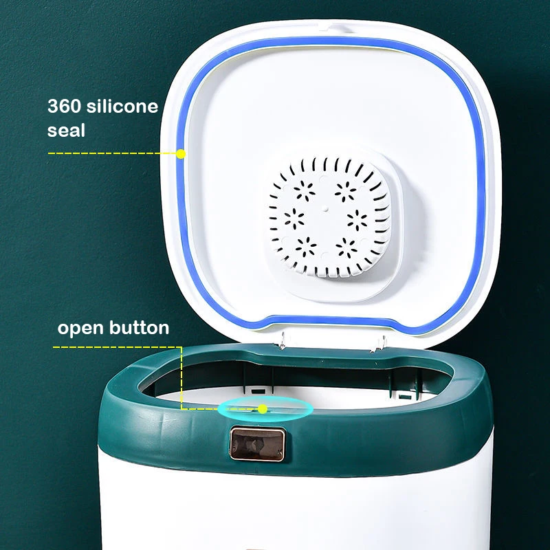 10-Kg Multi-Function Rice Bucket Large-Capacity Press-Sealed Rice Tank Household Kitchen Dry Rice Food Container Storage Bin