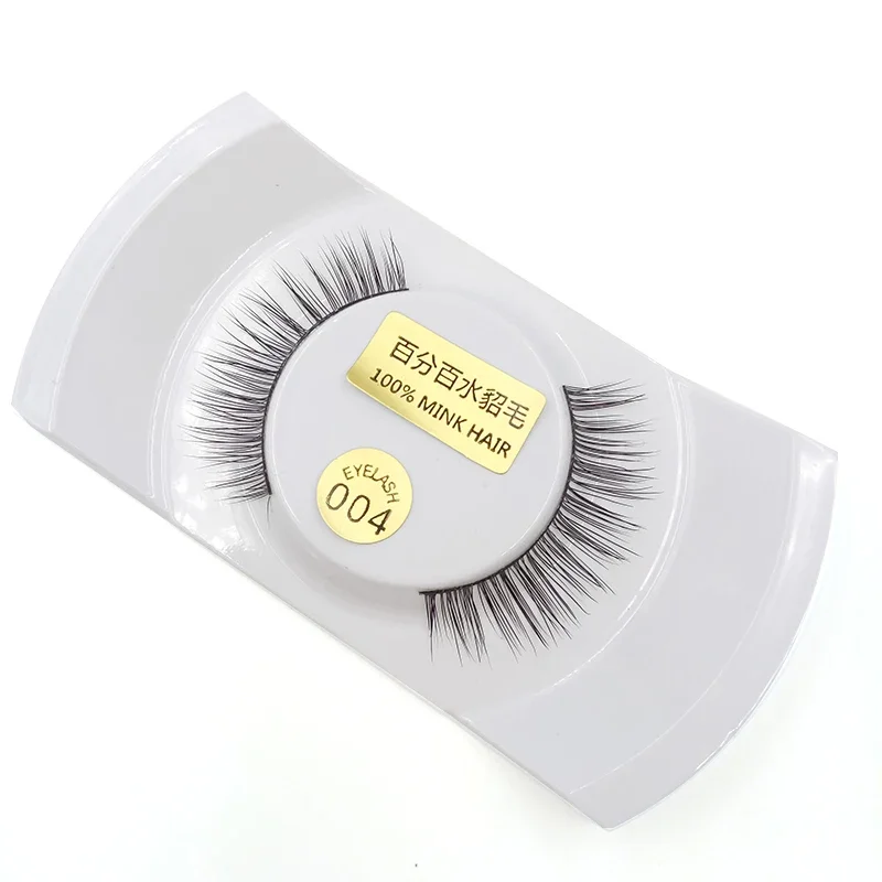 

Профессиональные Накладные ресницы 1 пара, 100% норковые волосы, натуральные Удлиненные ресницы ручной работы, косметические инструменты, необходимый для макияжа