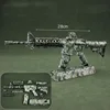 1/3 Metal M416 Scale Toy Gun Miniature M4A1 Rifle Sniper Model Assemble Disassemble Build Kit Collection Toy Gifts 4