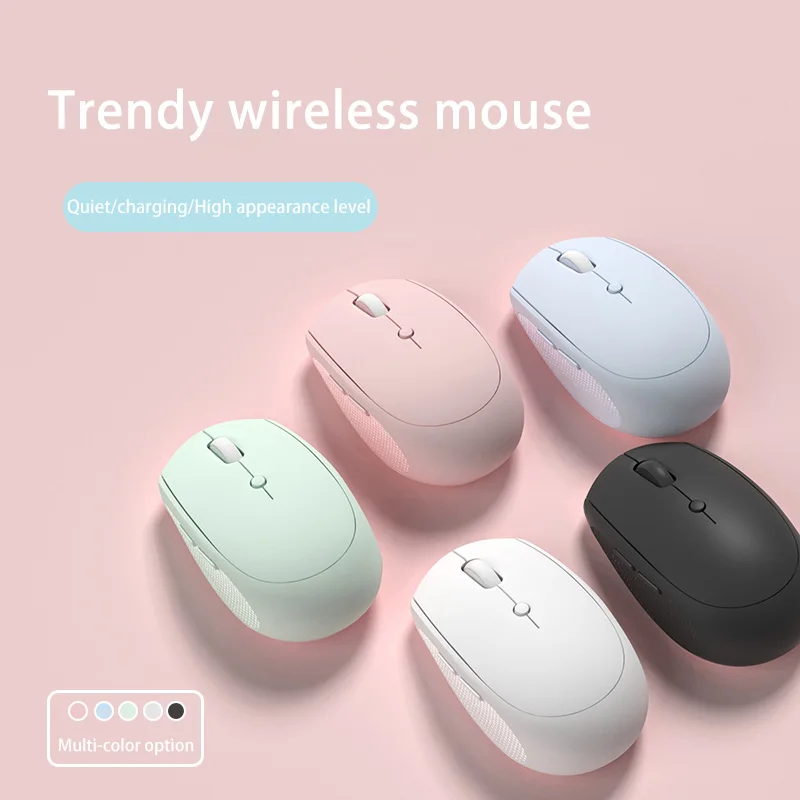 Xiaomi Wireless Bluetooth Mouse Dual Mode USB Rechargeable 2.4 GHz Adjustable DPI Optical Portable Mouses For Microsoft Mac Book