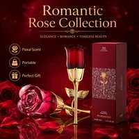 WARMKISS Midnight Rose Parfum pour femme, longue tenue, frais, Eau de Parfum 50ml, senteur florale naturelle de niche, pour rendez-vous romantique 6