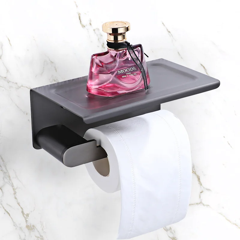 304 Stainless Steel Towel Rack Toilet Paper Holder Liquid Soap Holder Towel Bar Toile Bathroom Kit