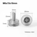 M6x15x18mm