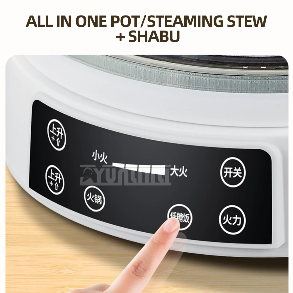 3L Rice Cooker Sugar Controlled Multi Cooker Household Intelligent Health Pot Panela Eletrica De Arroz